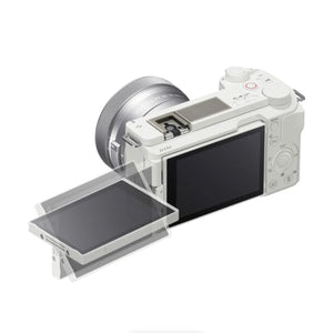 Sony ZV-E10 II Mirrorless Camera with E PZ 16-50mm Lens (White) at PROCAM | procam.com