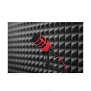 RODE WS14 Pop Filter for PodMic (Red) at PROCAM | procam.com
