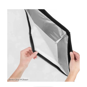 Westcott Rapid Box Switch Octa-L Softbox with Round Head Speedlight Insert (48") at PROCAM | procam.com