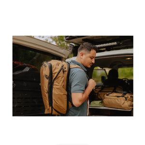 Peak Design Travel Backpack (45L, Coyote) at PROCAM | procam.com