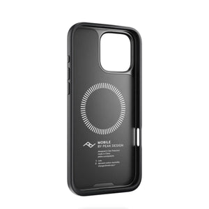Peak Design Mobile Everyday Clarino Case for iPhone 16 Pro Max (Black) at PROCAM | procam.com