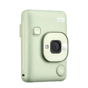 FUJIFILM INSTAX MINI Liplay Hybrid Instant Camera (Matcha Green) at PROCAM | procam.com