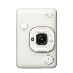 FUJIFILM INSTAX MINI Liplay Hybrid Instant Camera (Misty White) at PROCAM | procam.com
