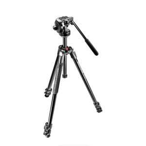 Manfrotto 290 Xtra Aluminum Tripod with 128RC Micro Fluid Video Head at PROCAM | procam.com