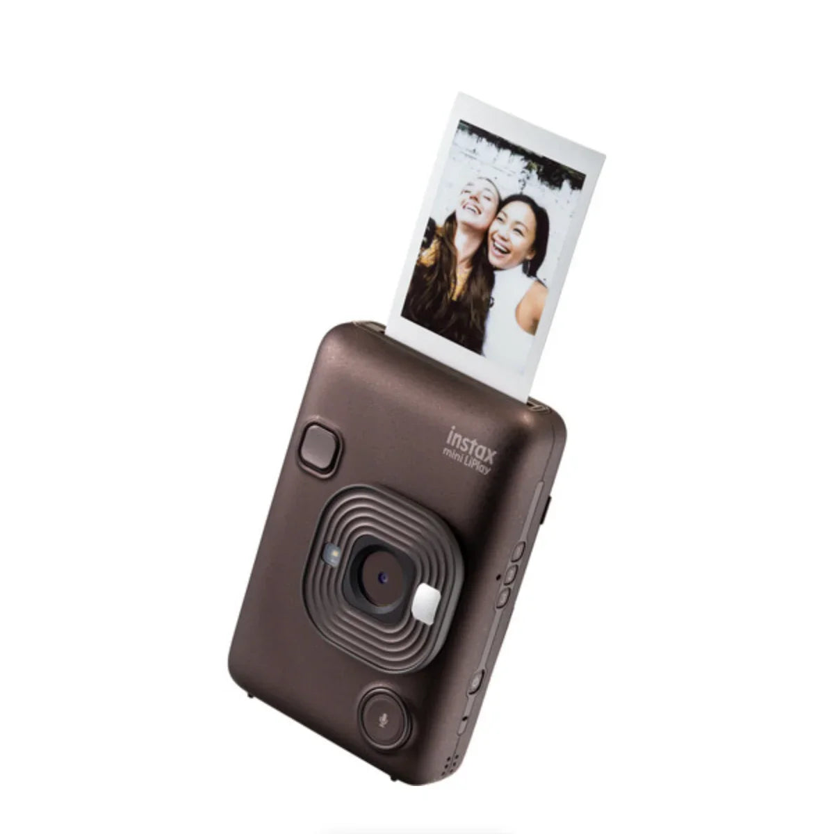 FUJIFILM INSTAX MINI Liplay Hybrid Instant Camera (Deep Bronze) at 