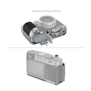 SmallRig L-Shape Grip for FUJIFILM X100VI/X100V (Silver) at PROCAM | procam.com