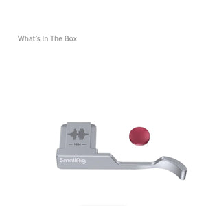 SmallRig Thumb Grip for FUJIFILM X100VI/X100V (Silver) at PROCAM | procam.com