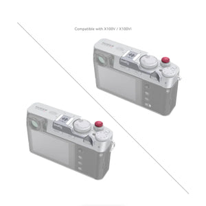 SmallRig Thumb Grip for FUJIFILM X100VI/X100V (Silver) at PROCAM | procam.com