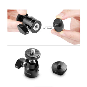 SmallRig Camera Hot Shoe Mount with 1/4"-20 Screw Ball Head (2-Pack) at PROCAM | procam.com