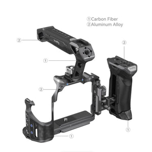 SmallRig Rhinoceros Advanced Cage Kit for Sony a7R V, a7 IV & a7S III at PROCAM | procam.com