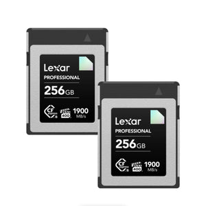 Lexar Professional CFexpress Type B Memory Card (DIAMOND Series) - 256GB (2-Pack) at PROCAM | procam.com
