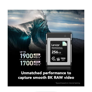 Lexar Professional CFexpress Type B Memory Card (DIAMOND Series) - 256GB (2-Pack) at PROCAM | procam.com