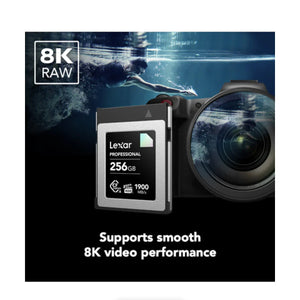 Lexar Professional CFexpress Type B Memory Card (DIAMOND Series) - 256GB (2-Pack) at PROCAM | procam.com