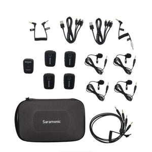 Saramonic Blink 500 T4 4-Person Wireless Microphone System (2.4 GHz) at PROCAM | procam.com