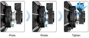 Sirui QR40 Quick-Open Softbox For C150X (15.7") at PROCAM | procam.com