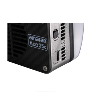 amaran Ace 25c RGBWW LED Light (Silver) at PROCAM | procam.com