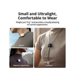 DJI Mic Mini 2-Person Compact Wireless Microphone System for Camera & Smartphone (2.4 GHz) at PROCAM | procam.com