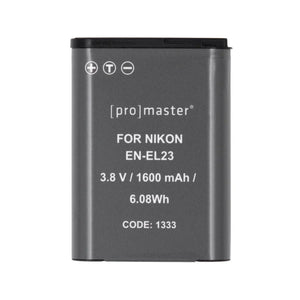 ProMaster EN-EL23 Battery for Nikon at PROCAM | procam.com