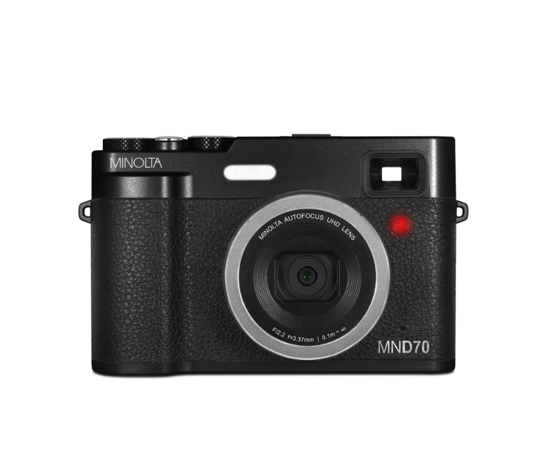 Minolta MND70 Retro 48MP Wi-Fi 5K UHD Dual Lens Digital Camera