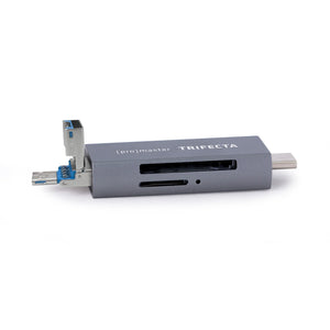 ProMaster Trifecta SD & Micro SD UHS-I Card Reader at PROCAM | procam.com