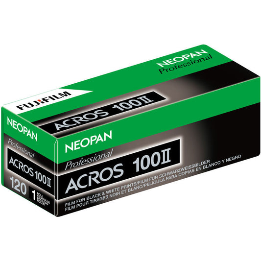 FUJIFILM Neopan 100 Acros II Black & White Negative Film (120 Roll Film)