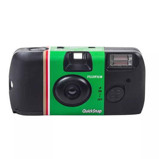 FUJIFILM QuickSnap 400 35mm Single-Use Disposable Camera with Built‑In Flash (27 Exposures)