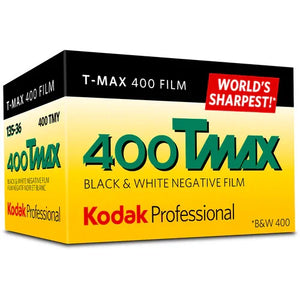 Kodak Professional T-Max 400 Black and White Negative Film (35mm Roll Film, 36 Exposures) at PROCAM | procam.com
