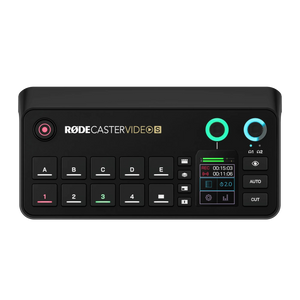 RODE RODECaster Video S All-in-One Audio/Video Console at PROCAM | procam.com