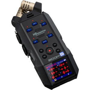 Zoom H6essential 6-Track 32-Bit Float Portable Audio Recorder at PROCAM | procam.com