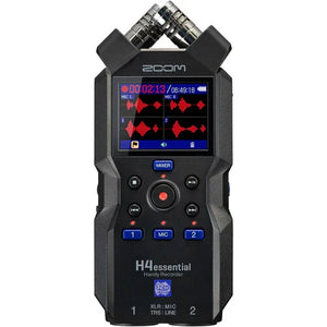 Zoom H4essential 4-Track 32-Bit Float Portable Audio Recorder at PROCAM | procam.com
