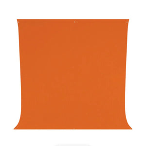 Westcott Wrinkle-Resistant Backdrop - Tiger Orange (9' x 10') at PROCAM | procam.com