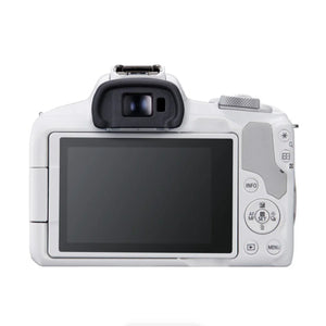 Canon EOS R50 Mirrorless Camera (Body Only, White) at PROCAM | procam.com