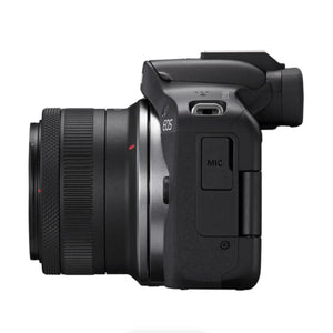 Canon EOS R50 Mirrorless Camera with RF-S 18-45mm f/4.5-6.3 IS STM Lens & RF-S 55-210mm f/5-7.1 IS STM Lens (Black) at PROCAM | procam.com