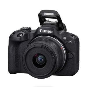 Canon EOS R50 Mirrorless Camera with RF-S 18-45mm f/4.5-6.3 IS STM Lens & RF-S 55-210mm f/5-7.1 IS STM Lens (Black) at PROCAM | procam.com
