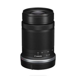 Canon EOS R50 Mirrorless Camera with RF-S 18-45mm f/4.5-6.3 IS STM Lens & RF-S 55-210mm f/5-7.1 IS STM Lens (Black) at PROCAM | procam.com