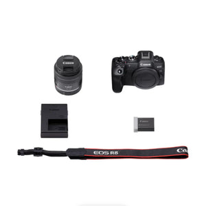 Canon EOS R8 Mirrorless Camera with RF 24-50mm f/4.5-6.3 IS STM Lens at PROCAM | procam.com
