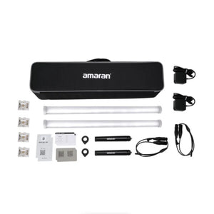 amaran PT2c RGB LED Light Tube 2-Light Production Kit (2') at PROCAM | procam.com