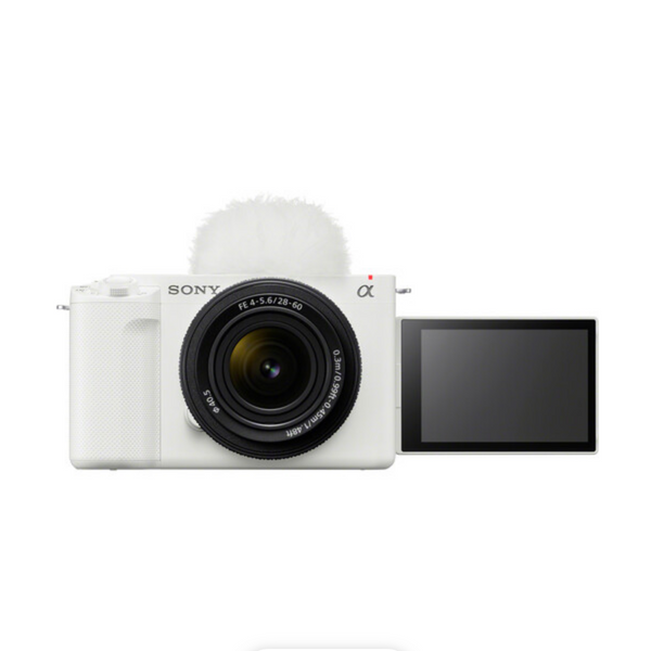 Sony ZV-E1 Mirrorless Camera with FE 28-60mm f/4-5.6 Lens (White)