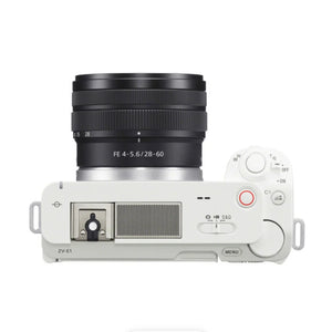 Sony ZV-E1 Mirrorless Camera with FE 28-60mm f/4-5.6 Lens (White) at PROCAM | procam.com