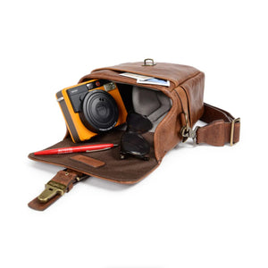ONA Bond Street Leather Camera Bag (Antique Cognac) at PROCAM | procam.com