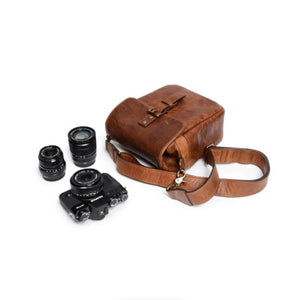 ONA Bond Street Leather Camera Bag (Antique Cognac) at PROCAM | procam.com