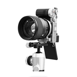Silence Corner Atoll D Rotating Camera Collar for Select DSLR Cameras (Silver) at PROCAM | procam.com