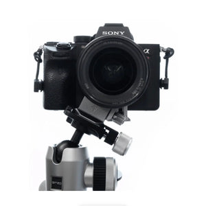 Silence Corner Atoll D Rotating Camera Collar for Select DSLR Cameras (Silver) at PROCAM | procam.com