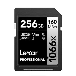 Lexar Professional 1066x UHS-I SDXC Memory Card (SILVER Series) - 256GB (2-Pack) at PROCAM | procam.com