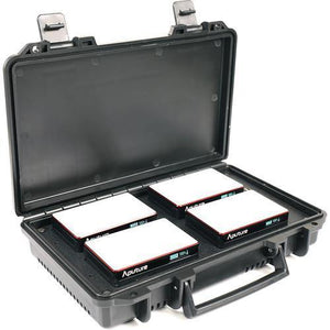 Aputure MC RGBWW LED 4-Light Travel Kit with Charging Case at PROCAM | procam.com