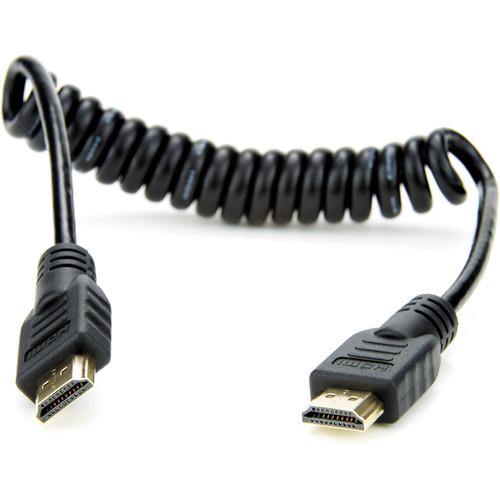 Atomos Full HDMI to Full HDMI Coiled Cable (11.8 to 17.7'') | PROCAM