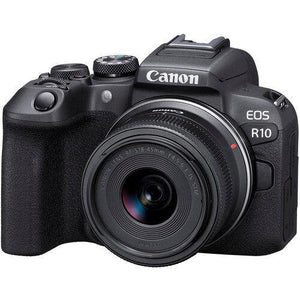 Canon EOS R10 Mirrorless Digital Camera with 18-45mm f/4.5-6.3 IS STM Lens at PROCAM | procam.com
