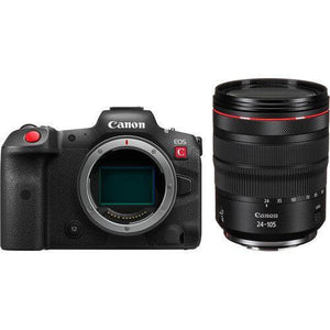 Canon EOS R5 C Mirrorless Cinema Camera with RF 24-105mm f/4L IS USM Lens at PROCAM | procam.com