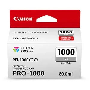 Canon PFI-1000 GY LUCIA PRO Grey Ink Tank (80ml) at PROCAM | procam.com