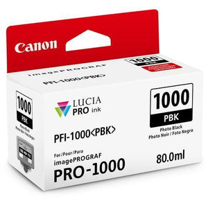 Canon PFI-1000 PBK LUCIA PRO Photo Black Ink Tank (80ml) at PROCAM | procam.com